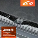 Rear Bumper Guard Trims for Toyota RAV4 6th Gen 2026-Onwards Black Boot Trunk Step Panel Protector Plate-2