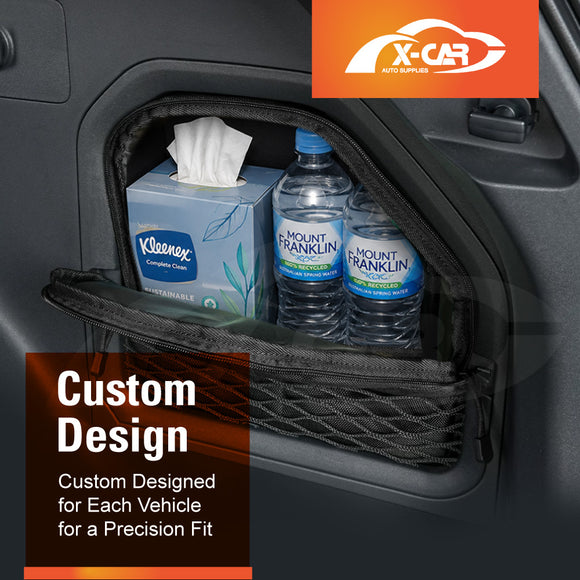 Boot Side Pocket Storage Bag for Toyota RAV4 6th Gen XA60 2026-Onwards Rear Cargo Trunk Organiser