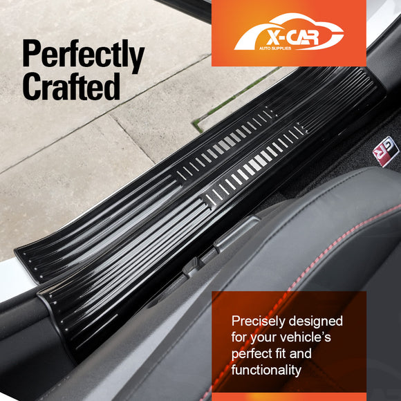 Door Entry Sill Guard Protector for Toyota RAV4 6th Gen 2026-Onwards Side Step Panel Covers Scratch Protection Trim Accessories