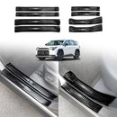 Door Entry Sill Guard Protector for Toyota RAV4 6th Gen 2026-Onwards Side Step Panel Covers Scratch Protection Trim Accessories-1