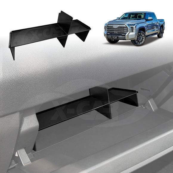 Glove Box Organizer Insert Tray for Toyota Tundra VXKH75L Series 2023-Onwards Car Storage Box Accessories