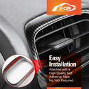 AC Vent Dashboard Frame Panel Trim for Toyota Yaris/Yaris Cross 2020-Onwards Carbon Fiber Style-10