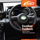 AC Vent Dashboard Frame Panel Trim for Toyota Yaris/Yaris Cross 2020-Onwards Carbon Fiber Style-9