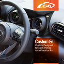 AC Vent Dashboard Frame Panel Trim for Toyota Yaris/Yaris Cross 2020-Onwards Carbon Fiber Style-4