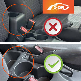Central Armrest Storage Box with Cup Holder for Toyota Yaris GR 2021-2024 Arm Rest Car Interior Accessories - 0