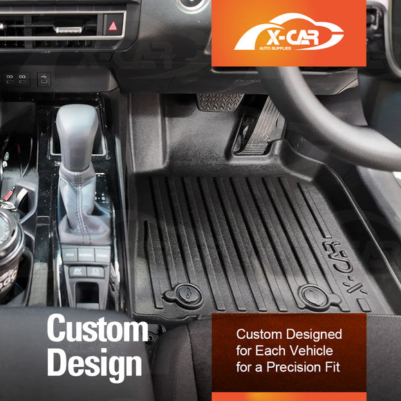 3D Floor Mats for Toyota Camry 2017-2024 All-Weather Car Liners