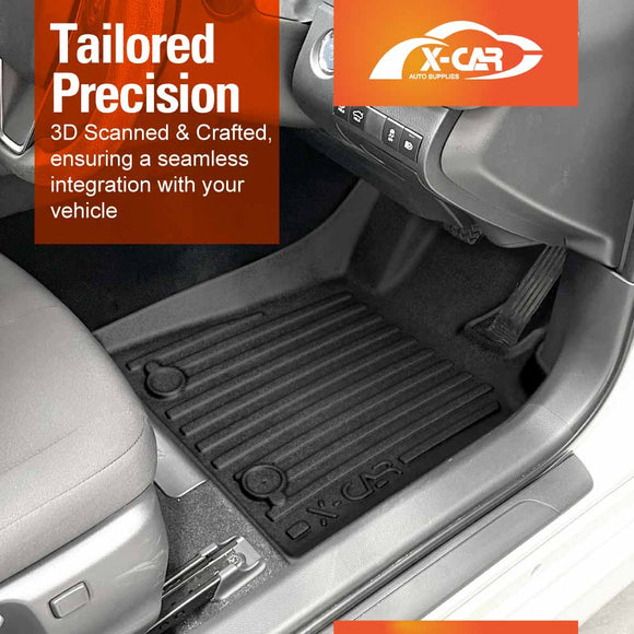 3D Floor Mats for Toyota Camry 2017-2024 All-Weather Car Liners