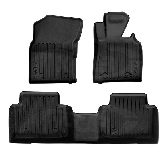 3D Floor Mats for Toyota Camry 2017-2024 All-Weather Car Liners