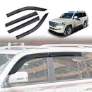 Weathershields for Toyota LandCruiser 200 Series 2007-2021 Car Weather Shields Wind Deflectors Sun Visors-1