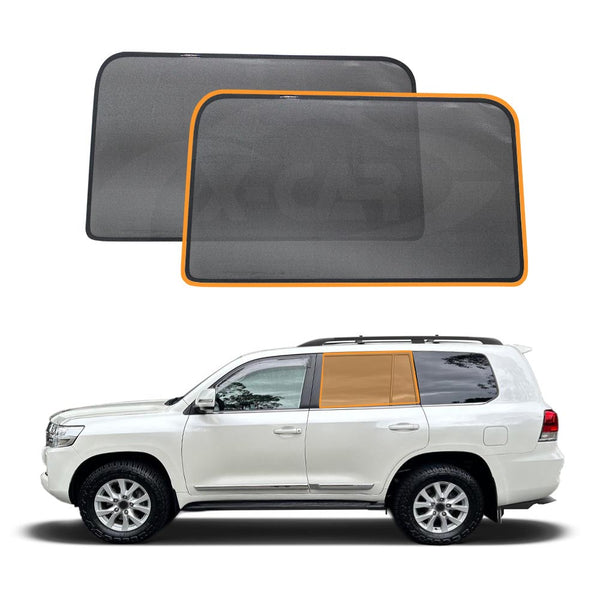 Window Magnetic Sun Shades for Toyota LandCruiser 2007-2021 Rear Windscreen Shade