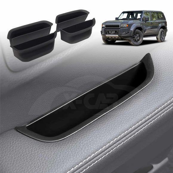 Door Handle & Side Storage Box Tray for Toyota Prado 250 Series 2024-Onward Dash Organizer Accessories