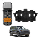 3D Floor Mats for Toyota Prado 250 Series 7-Seater 2024-Onwards All-Weather Car Liners-18