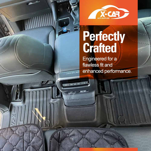 3D Floor Mats for Toyota Prado 250 Series 7-Seater 2024-Onwards All-Weather Car Liners