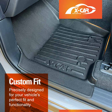 3D Floor Mats for Lexus GX 550 GX550 5 Seater 2024-Onwards All-Weather Car Liners - 0