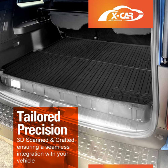 Boot Liner / Back Seat Protector  for Toyota Prado 250 Series 5-Seater 2024-Onwards