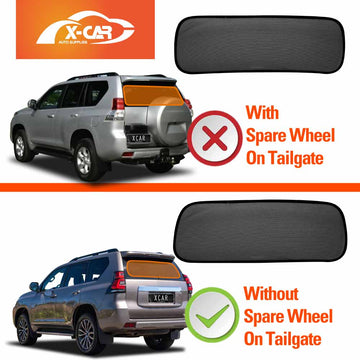 Window Sun Shades for Toyota Prado 150 Series 2009-2024 Rear Windscreen Shade - 0