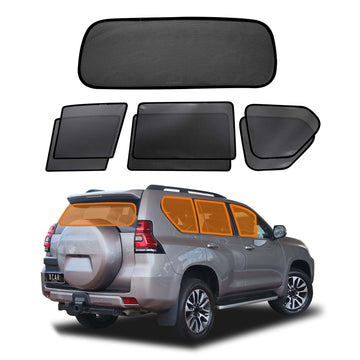 Window Sun Shades for Toyota Prado 150 Series 2009-2024 Rear Windscreen Shade