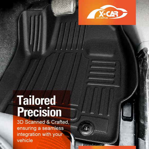 3D Floor Mats for Toyota Yaris Cross MXP Series 2020-Onwards All-Weather Car Liners