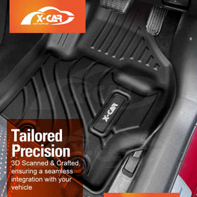 3D Floor Mats for Toyota Yaris Hatch 2020-Onwards All-Weather Car Liners - 0