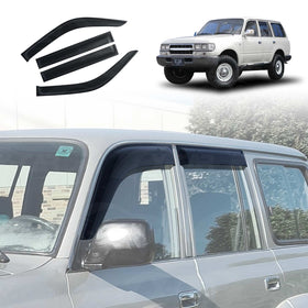 Weathershields for Toyota Landcruiser 80 Series LC80 1991-1998 Car Weather Shields