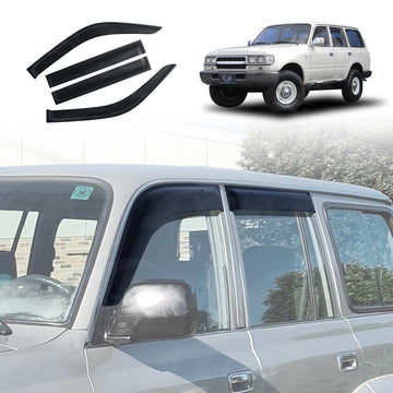 Weathershields for Toyota Landcruiser 80 Series LC80 1991-1998 Car Weather Shields