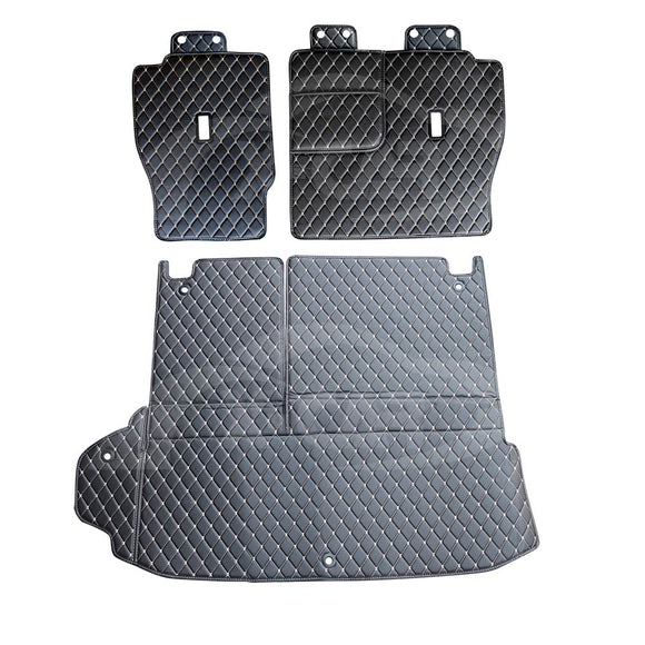 Premium Boot Liner Set For Toyota Kluger 2021-Onwards PU Leather