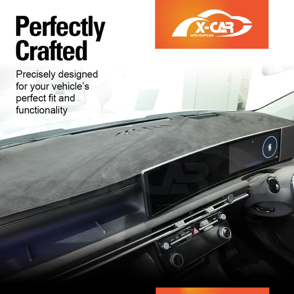 Dash Mat for Hyundai Tucson With HUD 2024-Onwards Non-Slip Microfiber Pad Cover