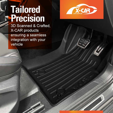 3D Floor Mats for Volkswagen VW T-Roc 2020-Onwards All-Weather Car Liners - 0