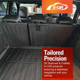 Back Seat Protector for SKODA Karoq 2018-Onwards Cargo Trunk Mat - 0