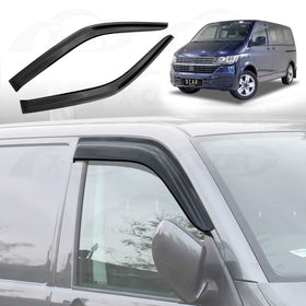 Weathershields for Volkswagen Multivan T6, T6.1 2015-2024 Car Weather Shields Wind Deflectors Sun Visors