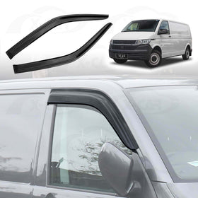 Weathershields for Volkswagen Transporter T6 T6.1 2015-2024 Car Weather Shields Wind Deflectors Sun Visors