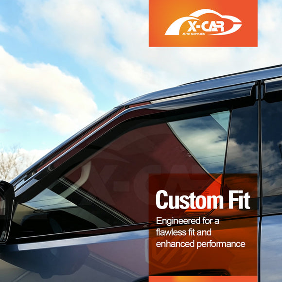 Weathershields for LDV Terron 9 Dual Cab 2025-Onwards Car Weather Shields