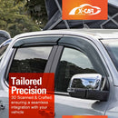 Weathershields for Volkswagen Amarok NF Series 2023-2025 Dual Cab  Car Weather Shields-2