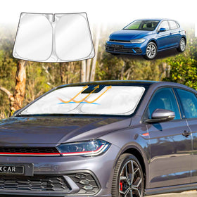 WindScreen Sun Shade for Volkswagen Polo MK6 Hatch 2018-Onwards Sun Visor Protector