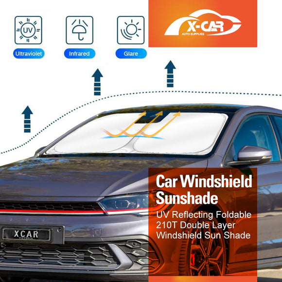 WindScreen Sun Shade for Volkswagen Polo MK6 Hatch 2018-Onwards Sun Visor Protector