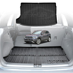 Boot Liner / Back Seats Protector for Volkswagen T-Cross 2019-Onwards - 0