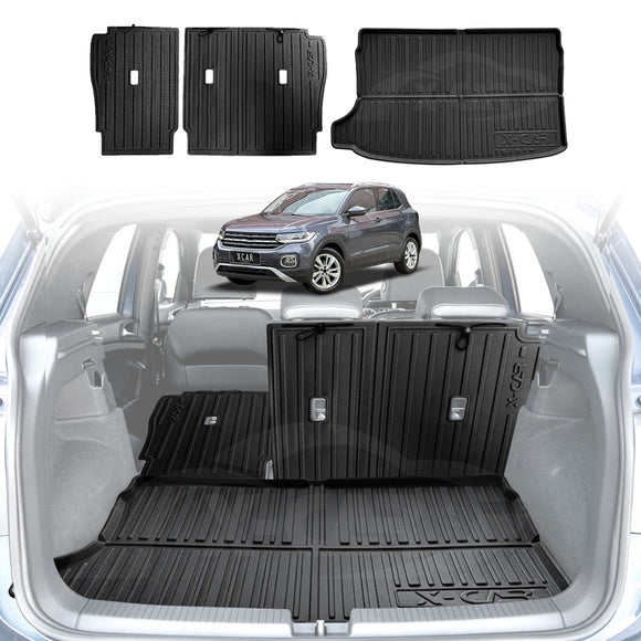 Boot Liner / Back Seats Protector for Volkswagen T-Cross 2019-Onwards