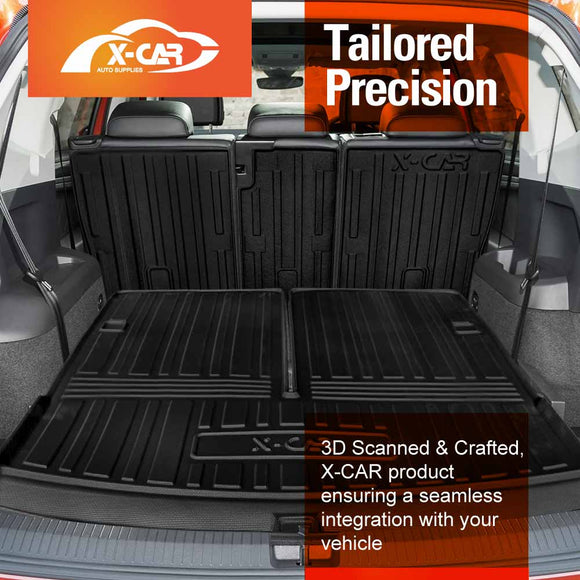 Boot Liner/ Back Seat Protector for Volkswagen Tiguan Allspace 7-Seater 2018-2024