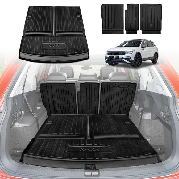 Boot Liner/ Back Seat Protector for Volkswagen Tiguan Allspace 7-Seater 2018-2024