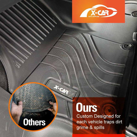 Front Row Floor Mat for Volkswagen ID. Buzz 2025-Onwards All-Weather Car Liners