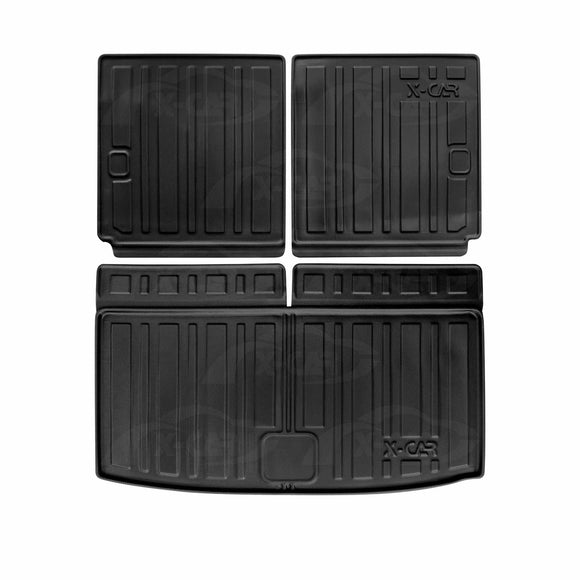 Boot Liners Back Seat Protector for Volkswagen Tayron 7 Seater 2025-Onwards Cargo Trunk Mat