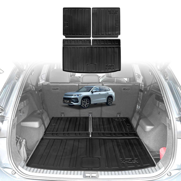 Boot Liners Back Seat Protector for Volkswagen Tayron 7 Seater 2025-Onwards Cargo Trunk Mat