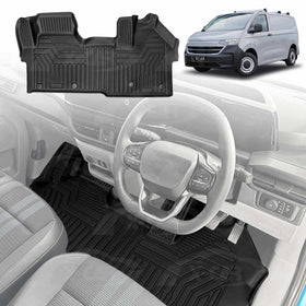 3D Floor Mats for Volkswagen Transporter e-Transporter NSN Series 2025-Onwards All-Weather Liners
