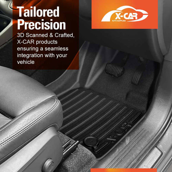 3D Floor Mats for Volvo XC40 2018-Onwards All-Weather Car Liners