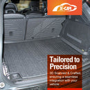 Boot Liner / Back Seats Protector for Volvo XC60 2017-Onwards-11