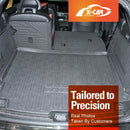 Boot Liner / Back Seats Protector for Volvo XC60 2017-Onwards-12