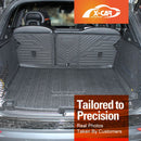 Boot Liner / Back Seats Protector for Volvo XC60 2017-Onwards-13