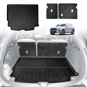 Boot Liner / Back Seats Protector for Volvo XC60 2017-Onwards