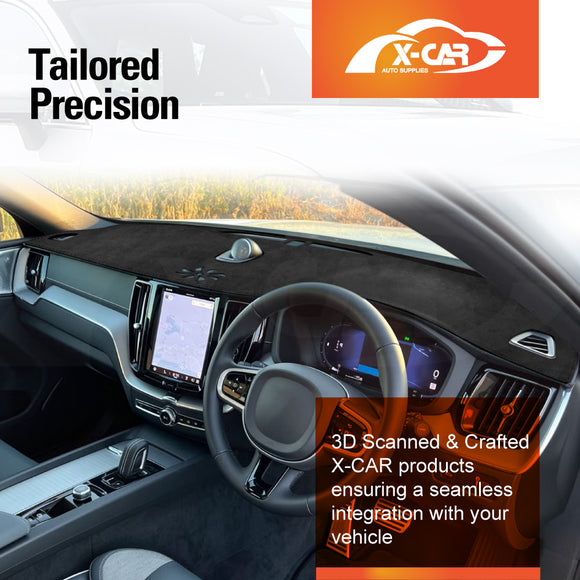 Dash Mat for Volvo XC60 XC 60 2017-Onwards Non-HUD Non-Slip Microfiber Pad Cover Interior Accessories