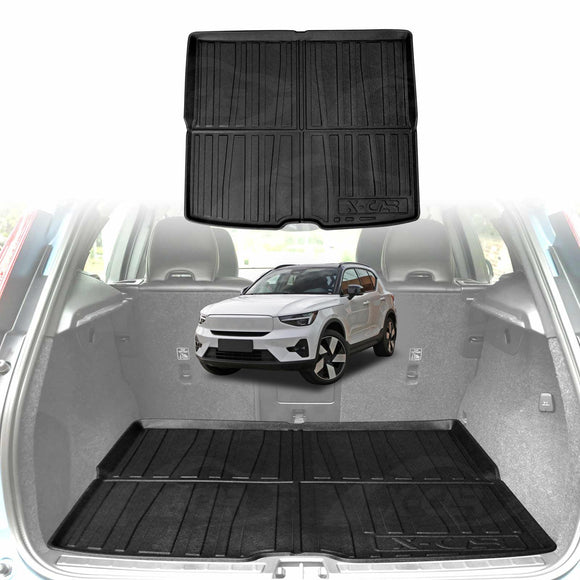 Boot Liner/ Back Seat Protector for Volvo C40 EX40 2022-Onwards All-Weather Cargo Mat